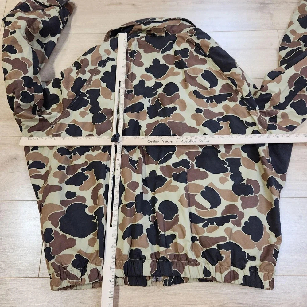 Columbia Omni Tech Duck Camo Hunting Jacket Men's XXL Waterproof Waterfowl Coat
